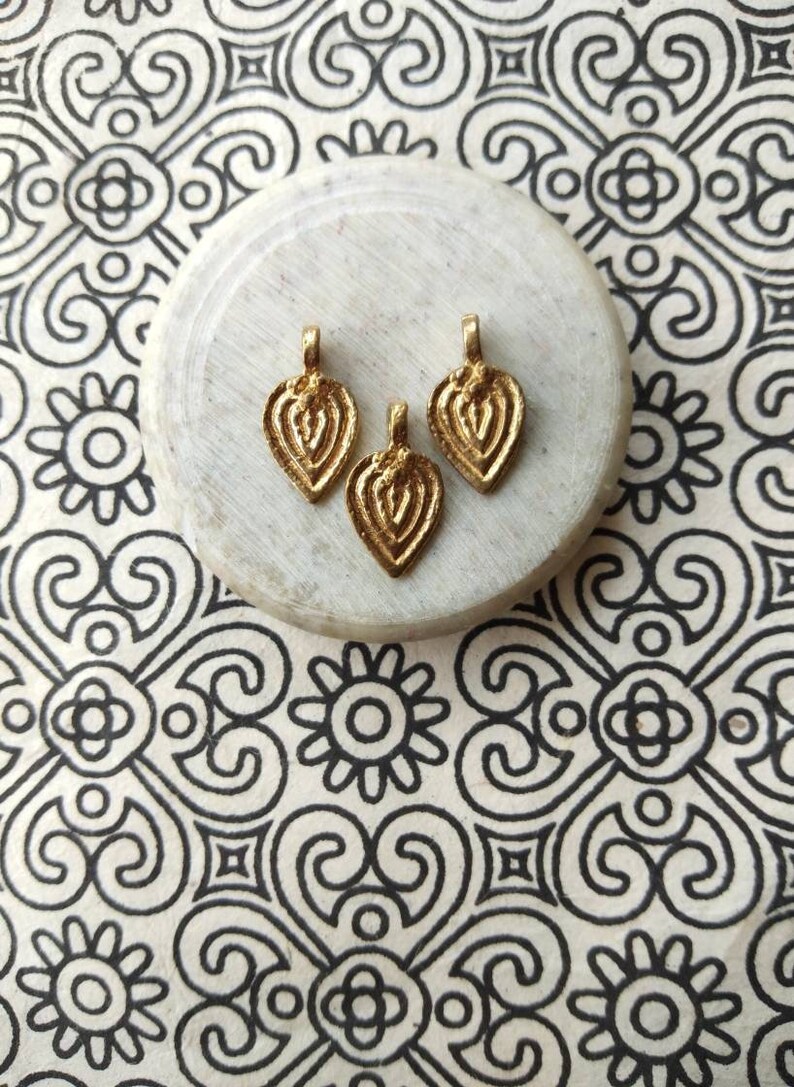 Brass Charms for Jewelry Making