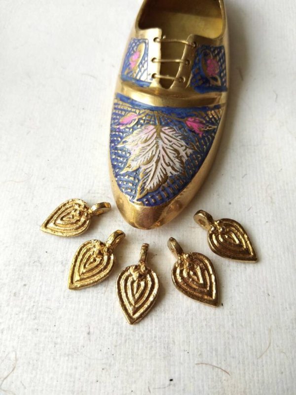 Brass Charms for Jewelry Making
