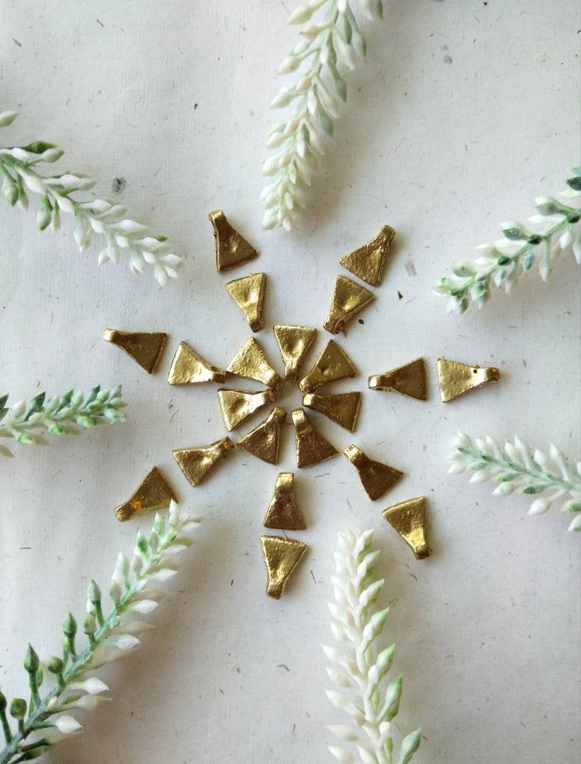 Geometric Brass Charms