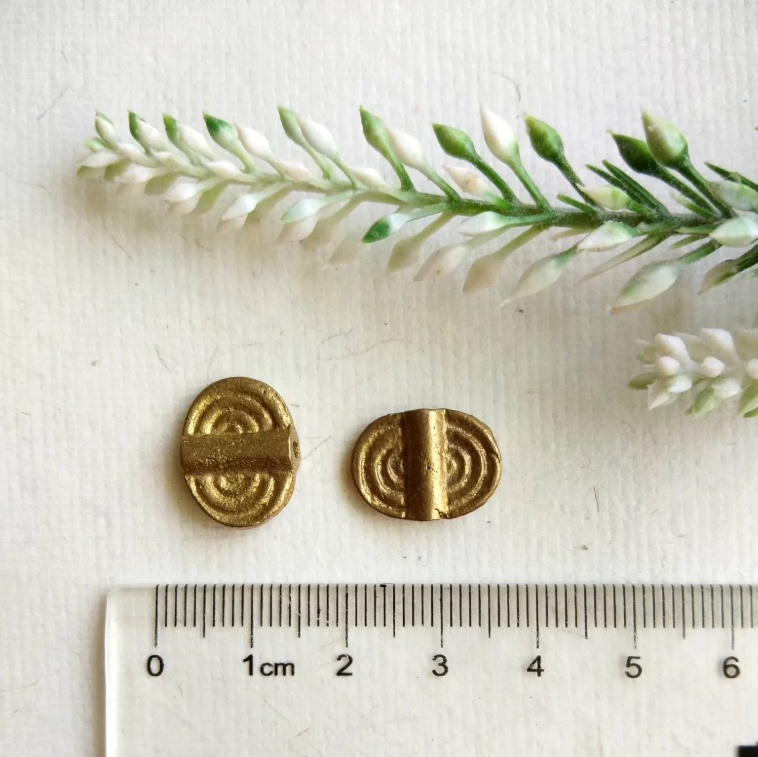 Brass Charms for Jewelry Making and micro macrame