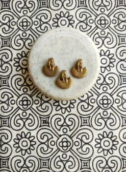 Brass Charms for Jewelry Making and micro macrame