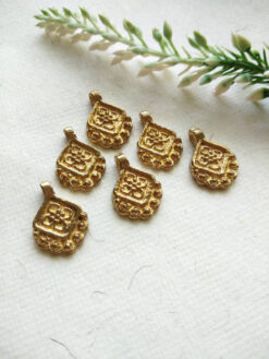 Brass Charms for Jewelry Making