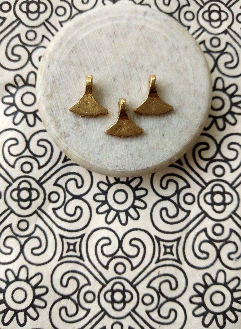Geometric Brass Charms