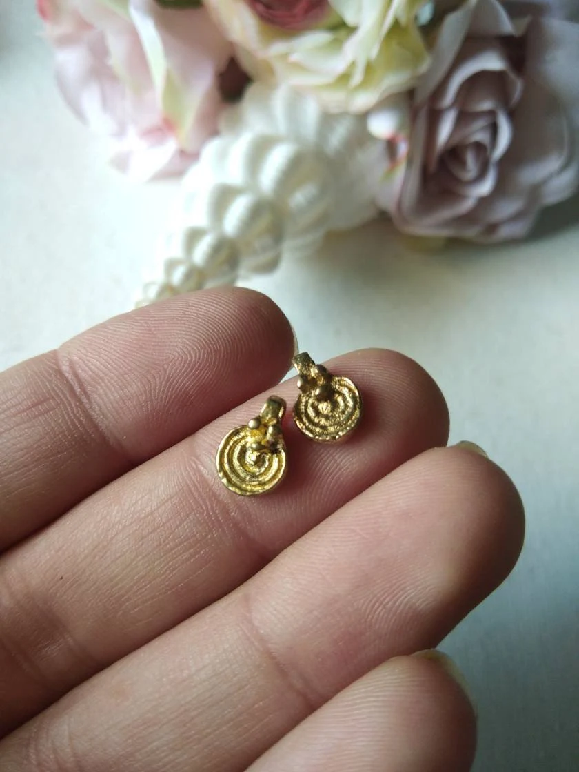 Spiral Charms 11mm – Ideal for Macramé and DIY Accessories