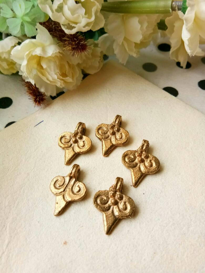 Brass Charms for Jewelry Making