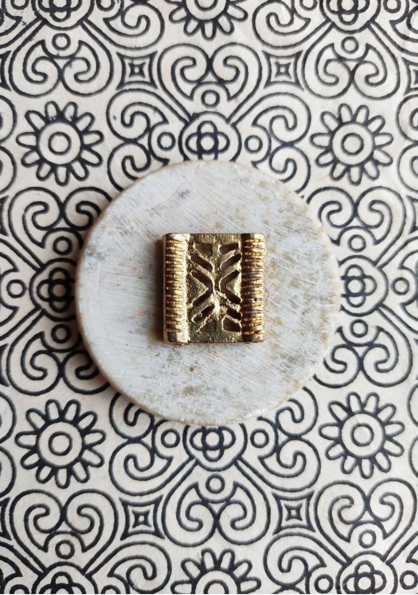 Big Ethnic Brass Charms