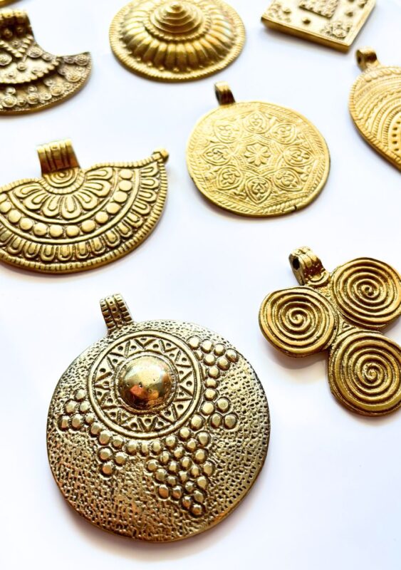 Big Brass Pendants
