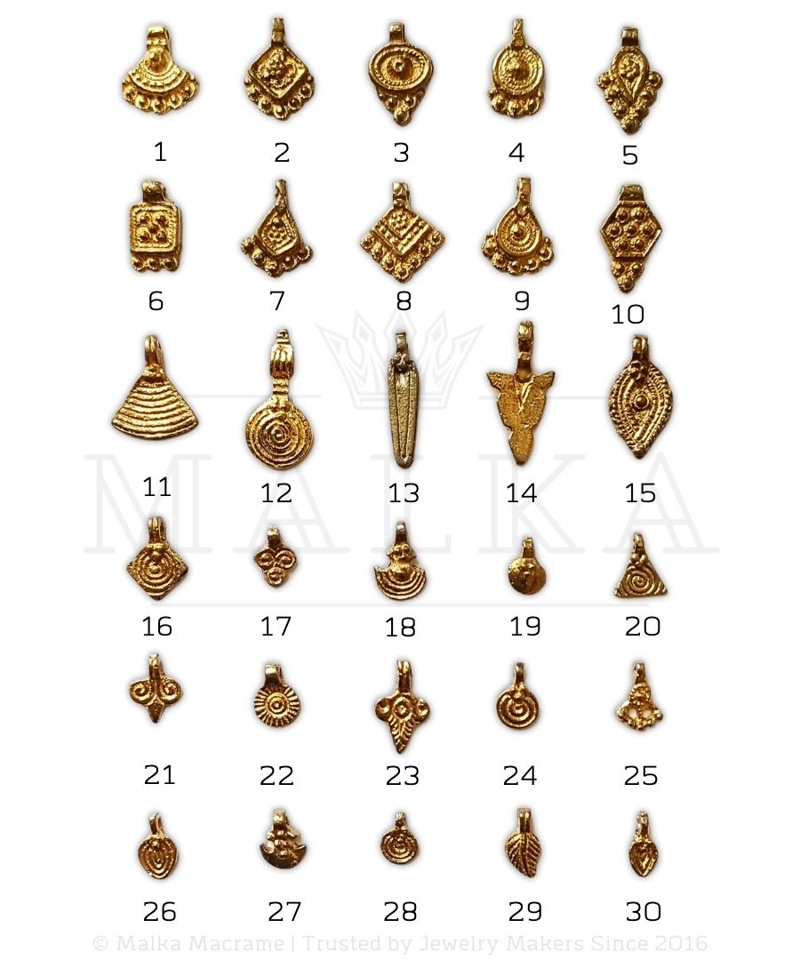 macrame jewelry supplies