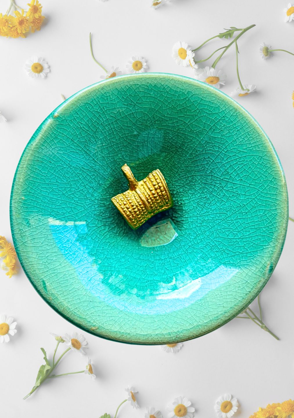 Ethnic Brass Pendant