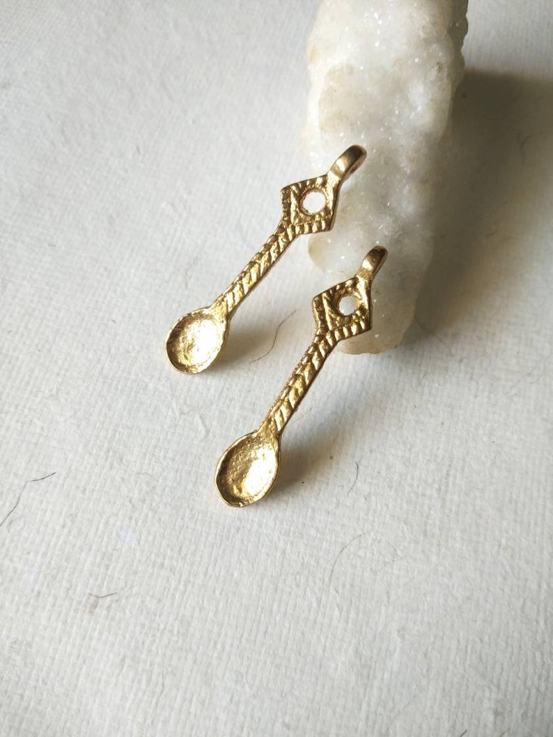 Spoon Brass Charms
