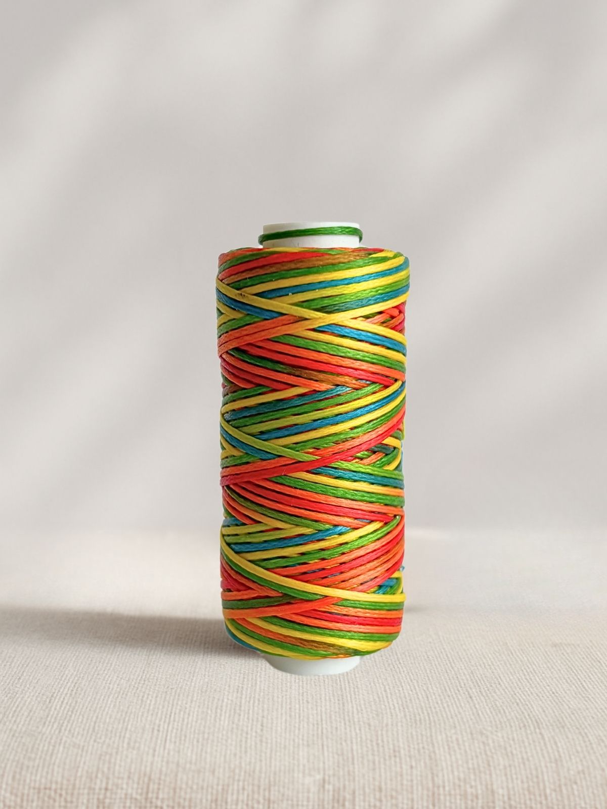 Rainbow Mix Micro Macrame Cord- 0.8mm