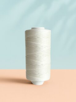 White Micro Macrame Cord- 0.8mm