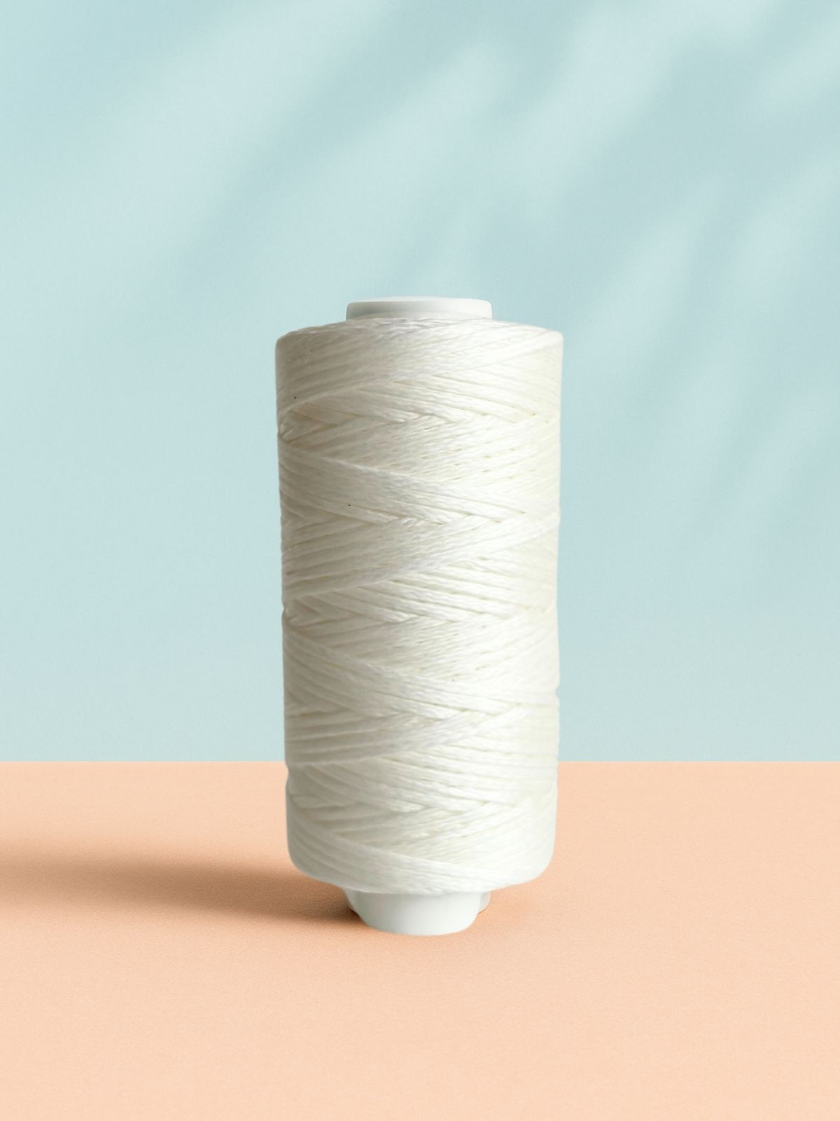 White Micro Macrame Cord- 0.8mm