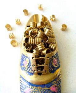 4.5MM Brass Pipe Geometric Beads