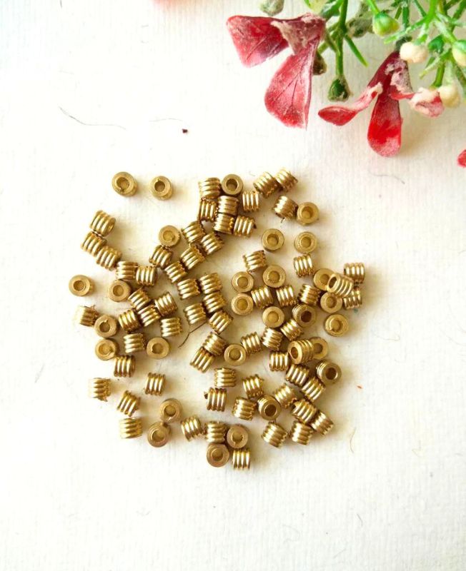 3MM Brass Pipe Geometric Beads
