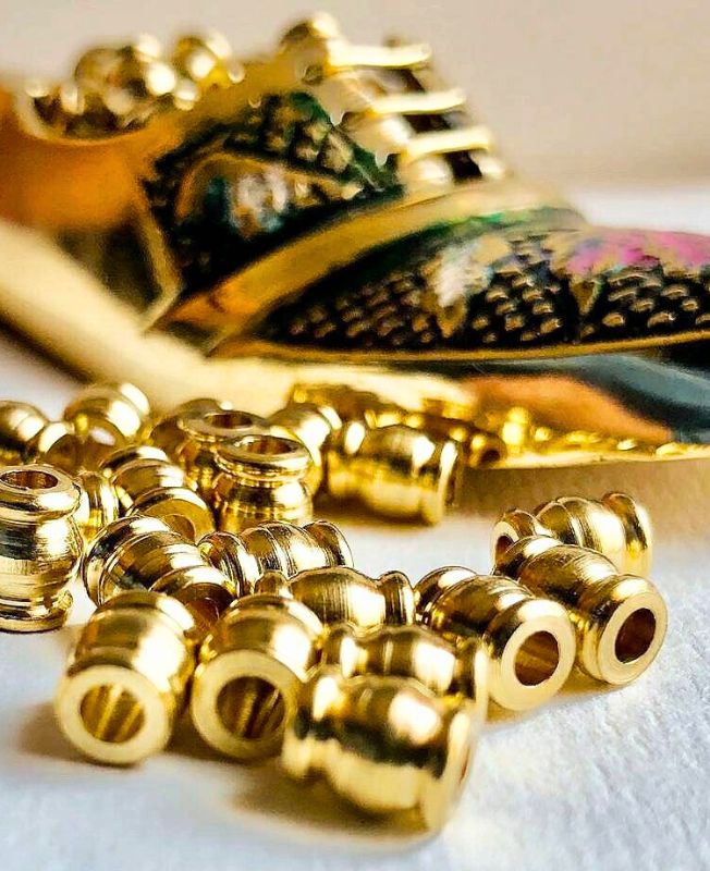 Brass beads all shapes