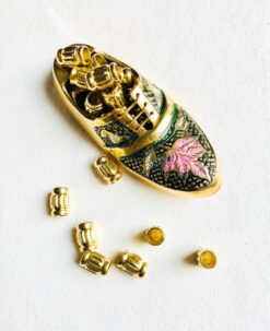 11MM Brass Pipe Geometric Beads