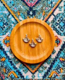 Silver Filled Geometric Charms