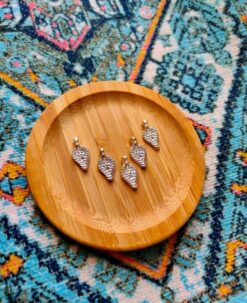 Silver-filled Drop Charms