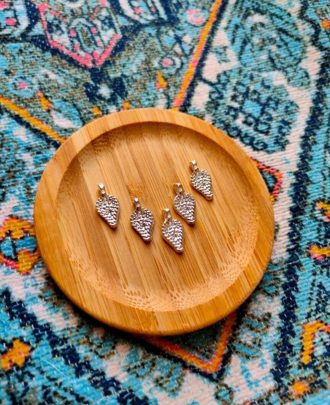 Silver-filled Drop Charms