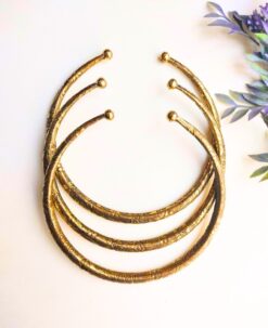 Antique Finish Brass Choker Set