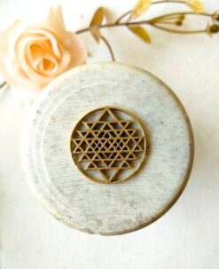 Intricate Sacred Disc Brass Special Charms