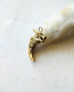 Fierce Dragon Fang Brass Special Charms