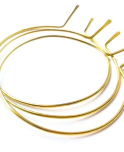 Minimalist Brass Choker Set