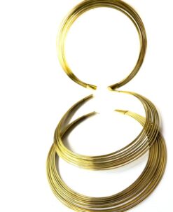 Statement Multi-Layer Brass Choker Set