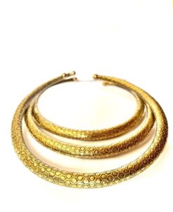 Serpent Torque Brass Choker Set
