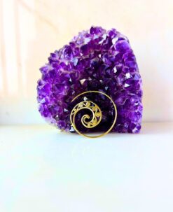 5/20 Pairs Spiral Enrolled Tribal Brass Earrings