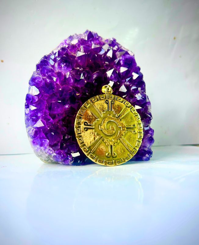 1/3/10 Pieces Bold Spiral Sun Brass Pendant