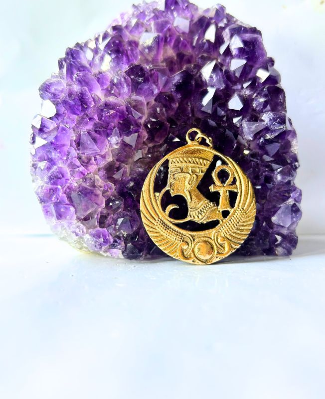 1/3/10 Pieces Egyptian Goddess Brass Pendant