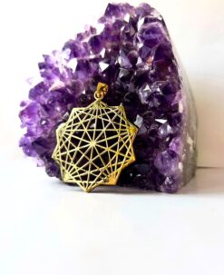 1/3/10 Pieces Geometric Sacred Star Brass Pendant