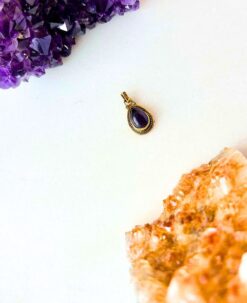 1/3/10 Pieces Timeless Teardrop Brass Pendant