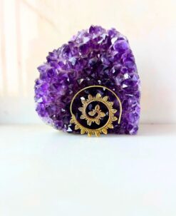 5/20 Pairs Sun Tribal Spiral Brass Earrings