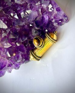 1/3/10 Pieces Cylindrical Amulet Brass Pendant