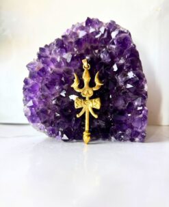 1/3/10 Pieces Trishul Damru Brass Pendant