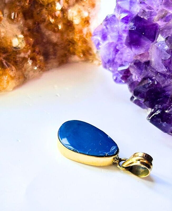 1/3/10 Pieces Solo Teardrop Brass Pendant