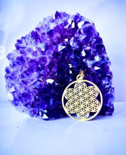 1/3/10 Pieces Intricately Flower Brass Pendant
