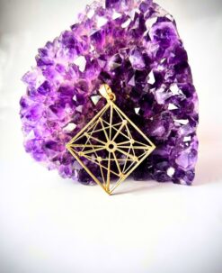 1/3/10 Pieces Rhombus Leaf Brass Pendant