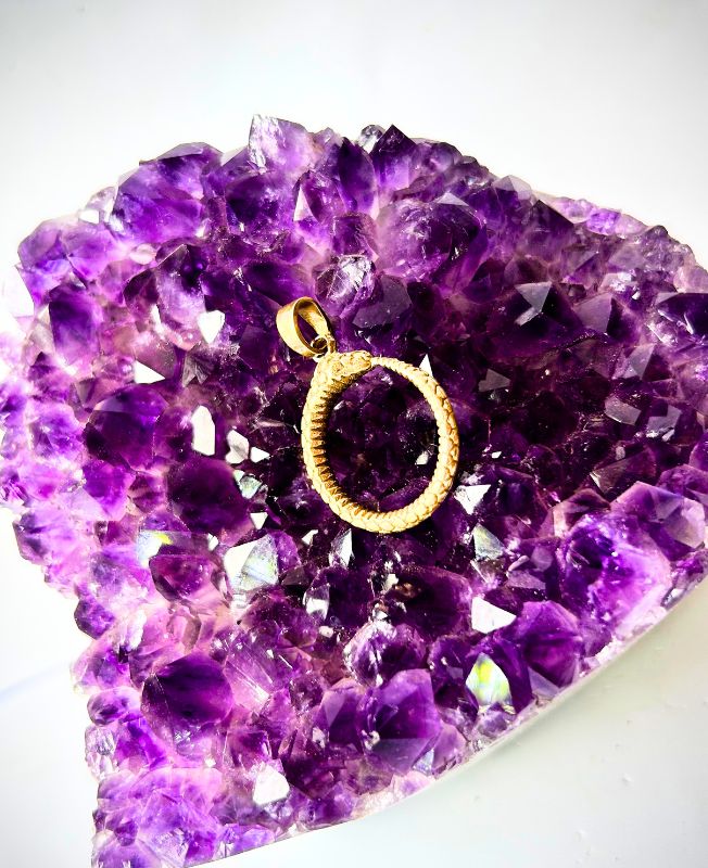 1/3/10 Pieces Ouroboros Snake Brass Pendant