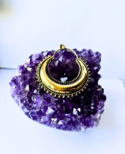 1/3/10 Pieces Crescent Brass Pendant