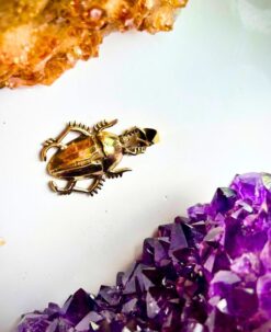 1/3/10 Pieces Scarab Beetle Brass Pendant