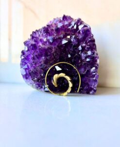 5/20 Pairs Leaves Swirl Filigree Brass Earrings