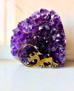 5/20 Pairs Crafted Filigree Leaf Brass Earrings