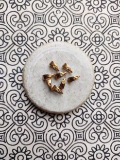 10 Pieces Brass Clasp Hooks for Pendants