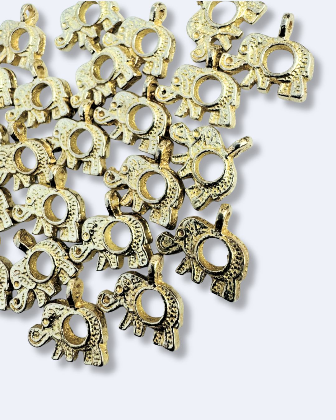 Elephant Brass Charms