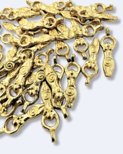 Fish Shape Brass Charms