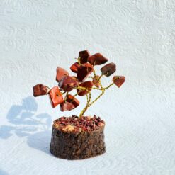 Red Jasper Gemstone Bonsai Tree